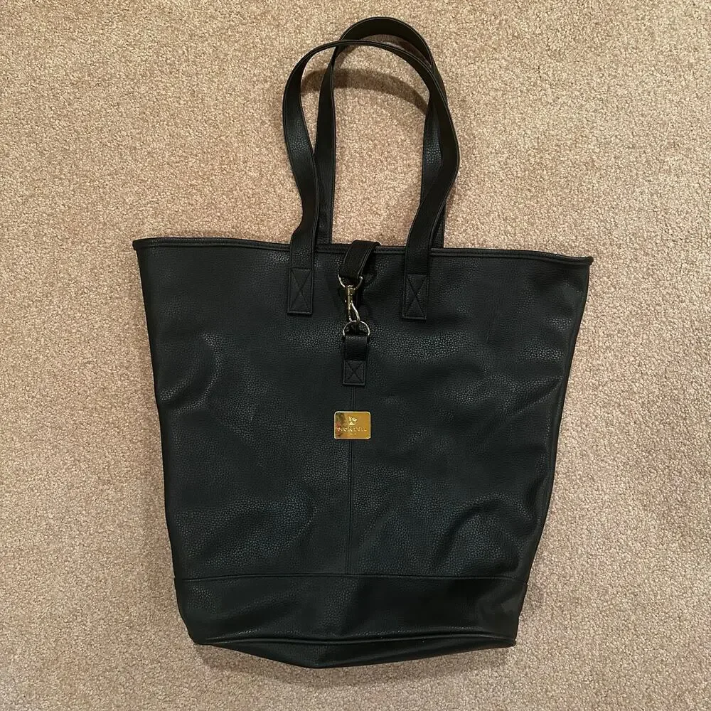 Vintage Germaine Monteil Paris Large Leather Tote